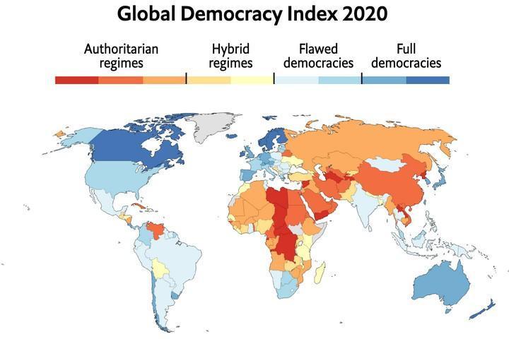 Global Democracy Index 2020
