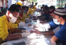 Warga binaan Lapas Semarang