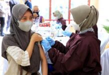 vaksinasi yang diadakan Polda Jateng