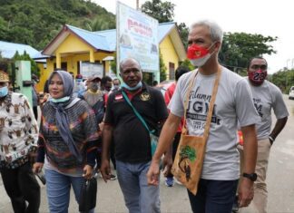 Ganjar Pranowo ke Kampung Yoka