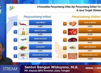 BPS INFLASI JATENG