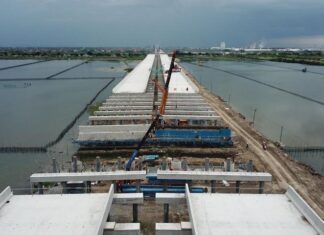 Pembangunan tol Semarang-Demak