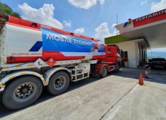 Armada mobil tangki Pertamina