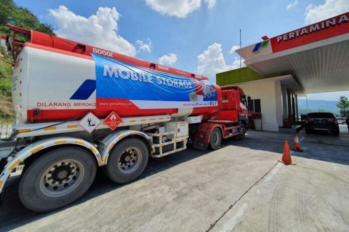 Armada mobil tangki Pertamina