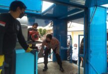 Pemusnahan narkoba jenis sabu ke mesin incinerator