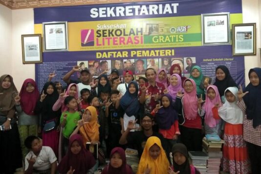 Kegiatan literasi Sutejo