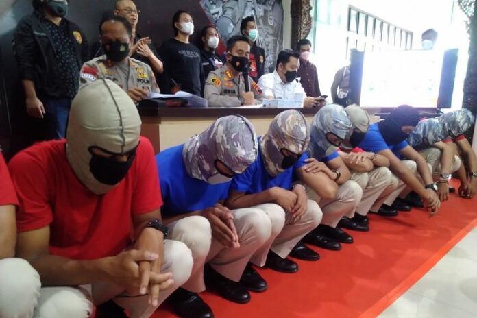 10 siswa SMK di Semarang diamankan