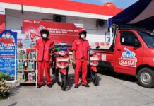 Petugas motoris Pertamina