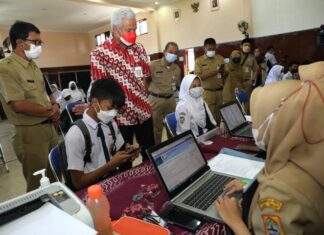 PPDB 2022 di SMAN 5 Semarang