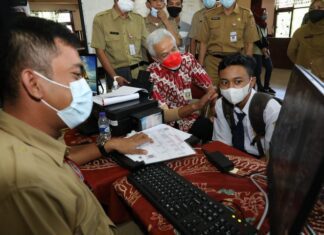 PPDB di SMAN 5 Semarang