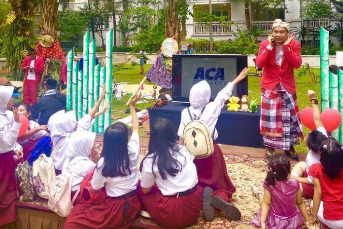 Paman Gery mendongeng