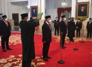 Reshuffle Kabinet Indonesia Maju