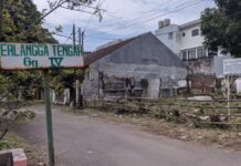 Rumah dinas milik Polda Jateng
