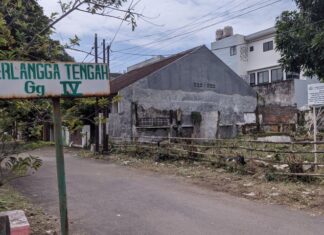 Rumah dinas milik Polda Jateng