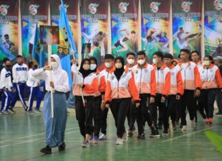 Kontingen atlet Kota Pekalongan