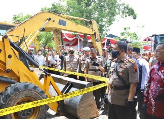 Barang bukti illegal mining