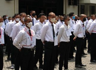 Calon peserta magang