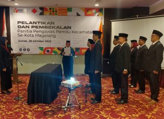 Panwaslu kecamatan se-Kota Magelang