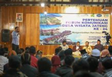 Pertemuan rutin desa wisata