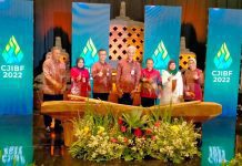 Acara CJIBF 2022 di Hotel Gumaya Semarang.
