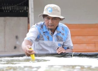Sujiyanto sang innovator penyaring Air Kubangan Bekas Tambang Bauksit