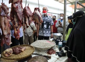 Pemantauan harga sembako jelang Nataru