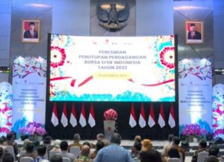 Penutupan perdagangan BEI 2022