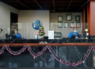 Resepsionis Hotel Dafam Semarang