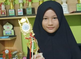 Kayla Idris, siswi SD Muktiharjo 01