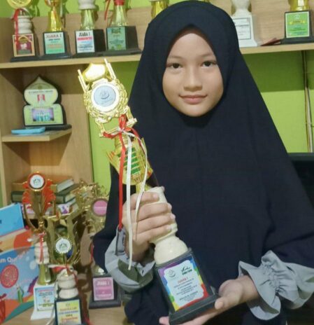 Kayla Idris, siswi SD Muktiharjo 01