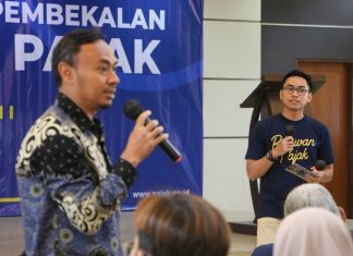 Pembekalan soal perpajakan kepada relawan pajak