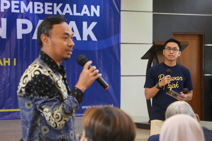 Pembekalan soal perpajakan kepada relawan pajak Pembekalan soal perpajakan kepada relawan pajak