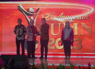 Anugerah BUMN dari BUMN Track