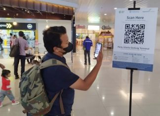 Scan barcode aplikasi SatuSehat Mobile