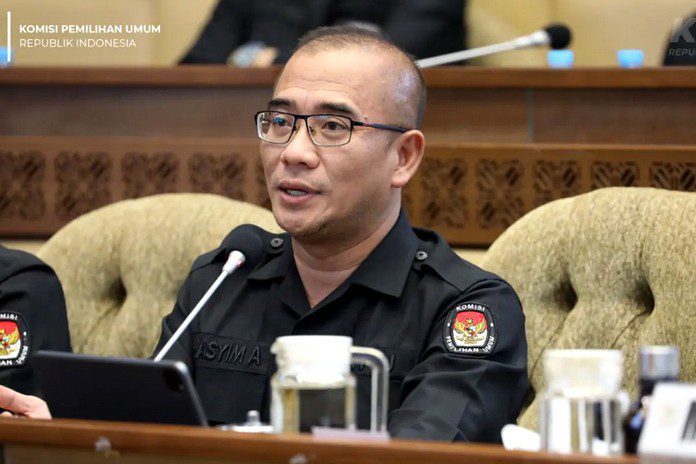 Ketua KPU Hasyim Asyari Ketua KPU Hasyim Asyari
