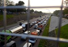Ruas jalan tol Kota Semarang