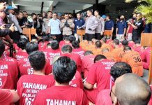 Tersangka hasil Operasi Bersinar Candi 2023