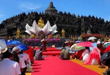 Peringatan Waisak di Candi Borobudur 2022