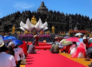 Peringatan Waisak di Candi Borobudur 2022