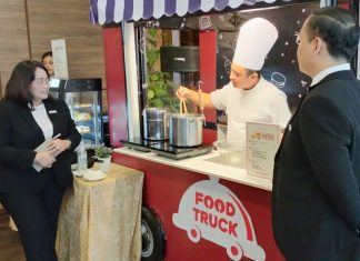 Booth food truck