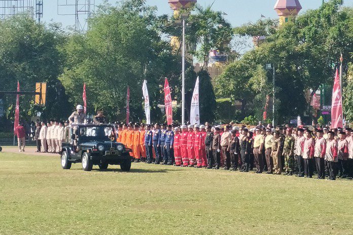 HUT ke-77 Bhayangkara di Lapangan Simpang Lima HUT ke-77 Bhayangkara di Lapangan Simpang Lima