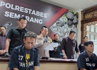 Tersangka pembalakan liar