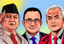 3 Capres Pemilu 2024