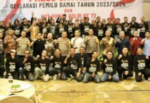 Deklarasi Pemilu Damai di MG Setos