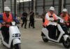 Pabrik pembuatan tiang pancang di Demak