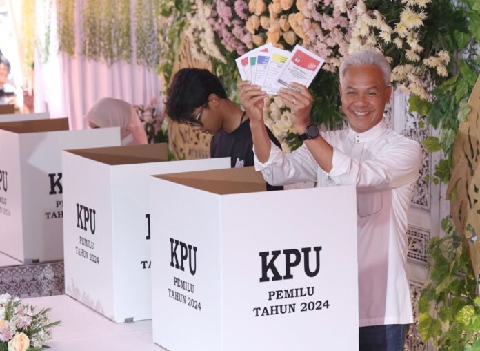 IMG_20240214_110446 Capres Ganjar Pranowo nyoblos