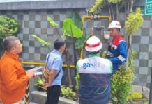 Pipa gas ke Hotel PORTA Ambarukmo Sleman