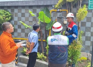 Pipa gas ke Hotel PORTA Ambarukmo Sleman