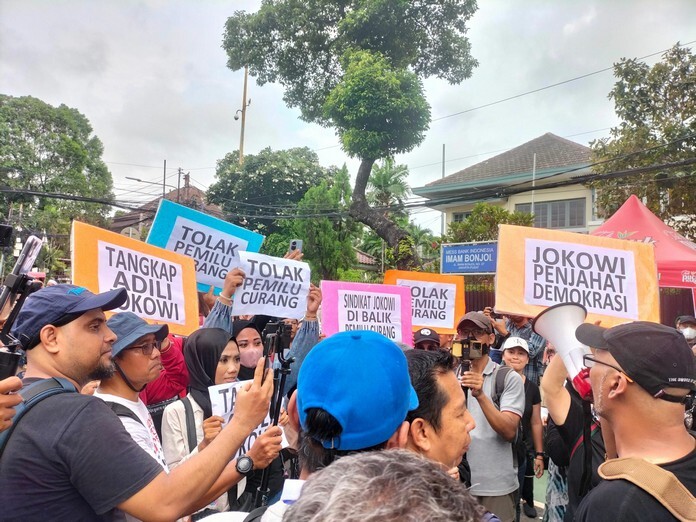 Demo Tolak Pemilu Curang Demo Tolak Pemilu Curang