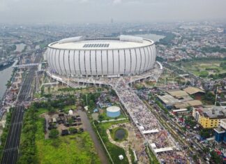 Kampanye terakhir Anies di JIS Jakarta